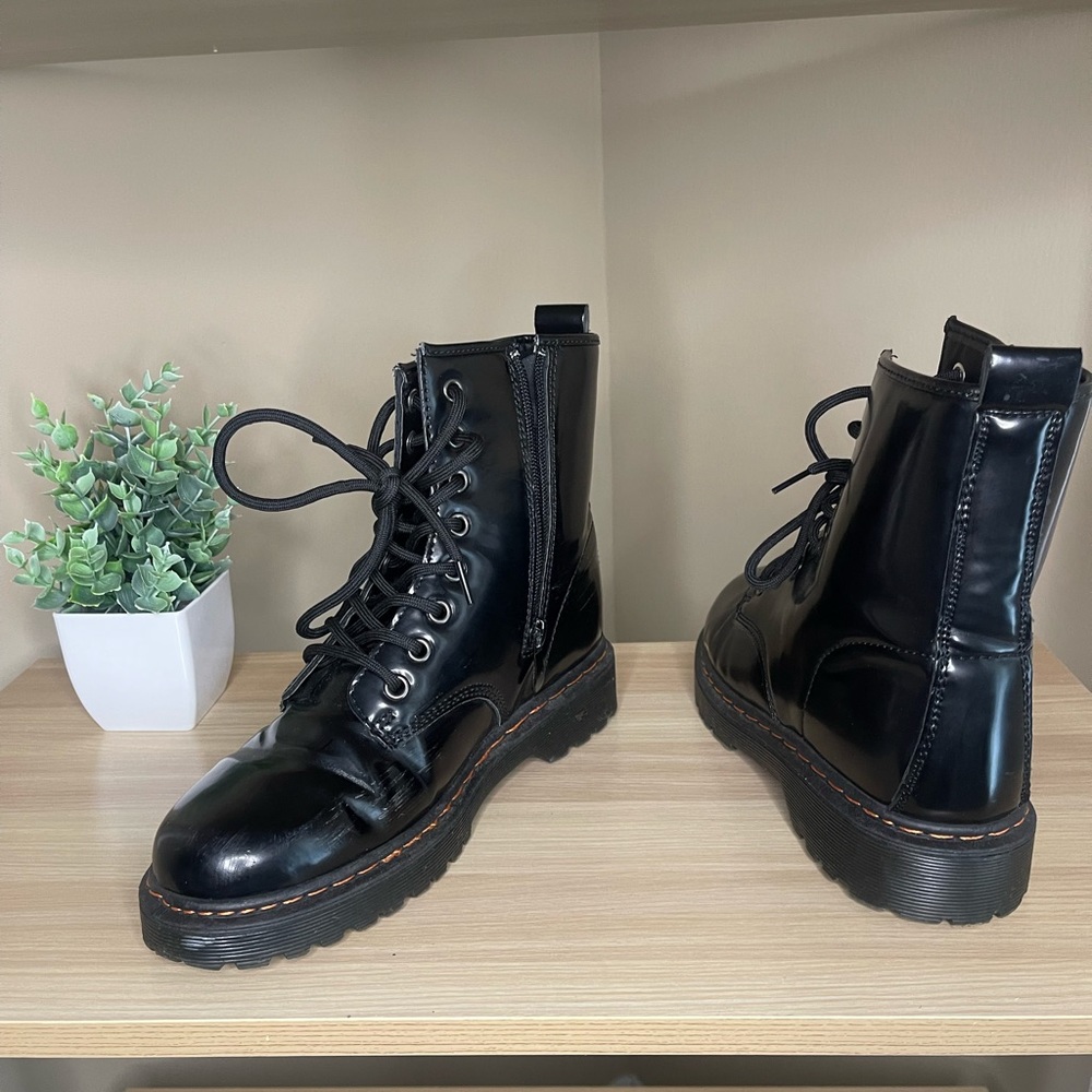 Top Moda combat boots - Picture 2 of 4